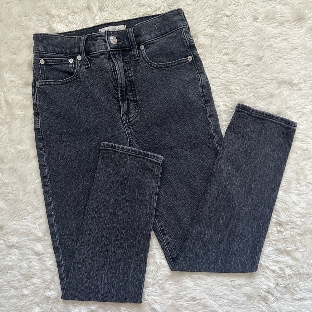 Madewell Jeans Women’s The Perfect Vintage High Waist Denim Black Sz 25